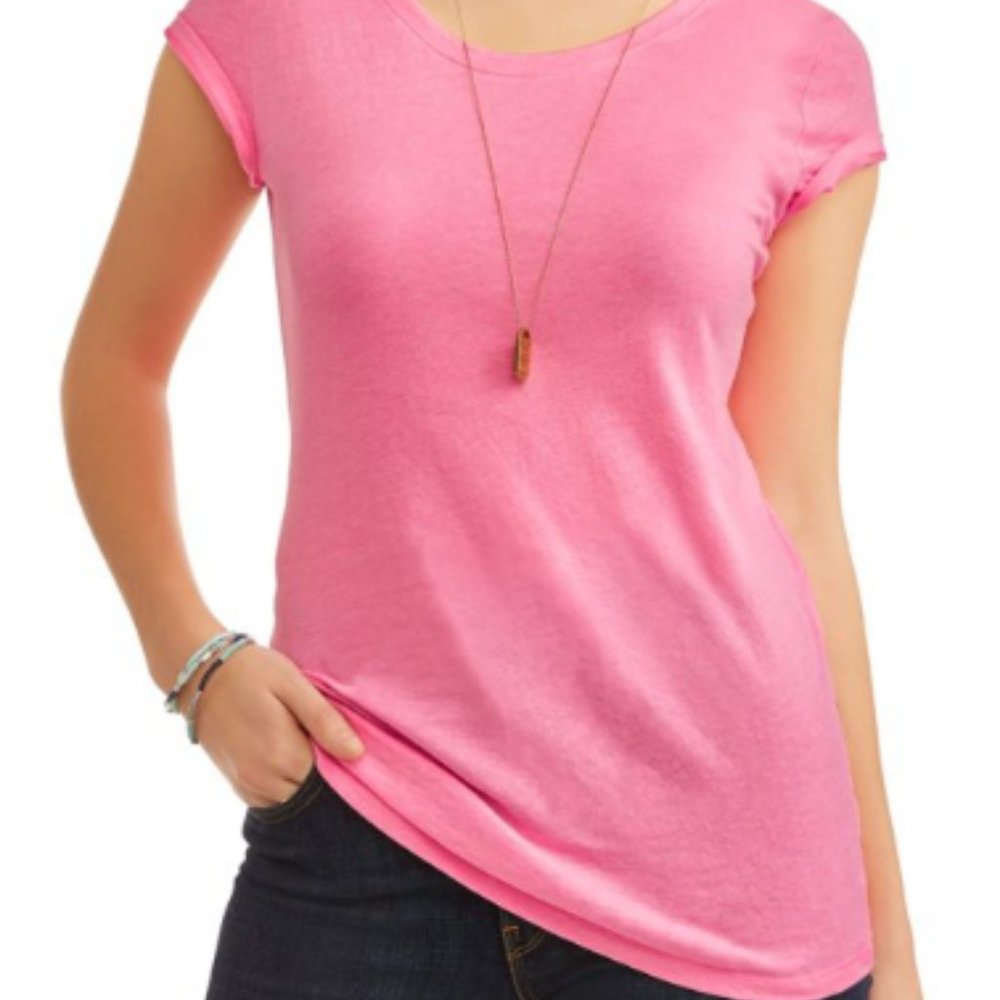 No Boundaries Scoopneck Tee Shirt